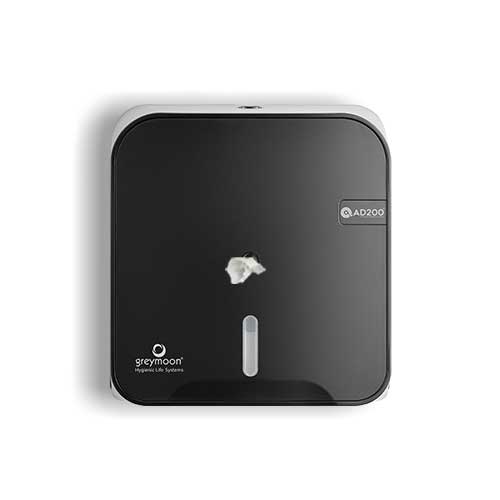 Despachador AD200 BLACK “Center Pull” Papel Higiénico