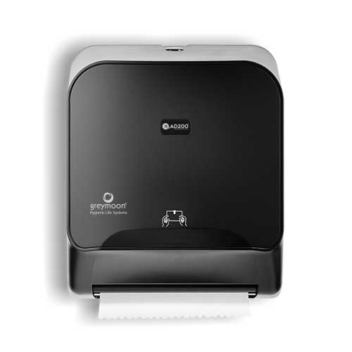 Despachador AD200 BLACK “Auto-Cut” Toalla en Rollo