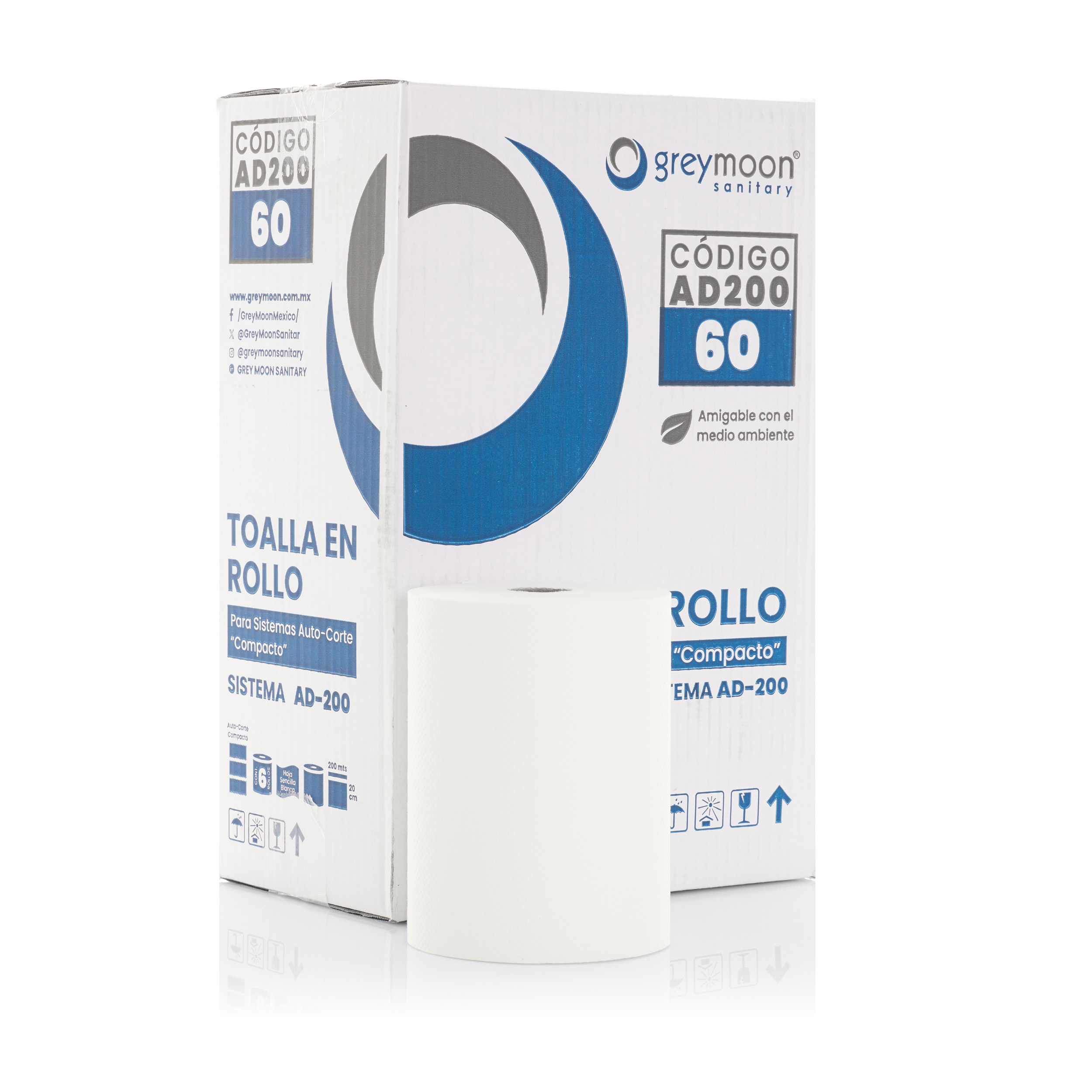 TOALLA EN ROLLO "AUTO-CORTE COMPACTO"